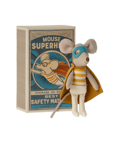 Maileg Super hero Mouse In Box