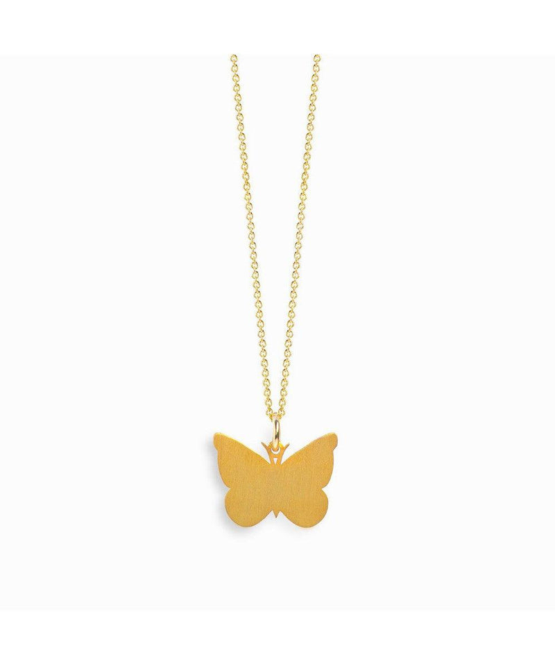 Mini Coquine Nature Butterfly Golden Necklace