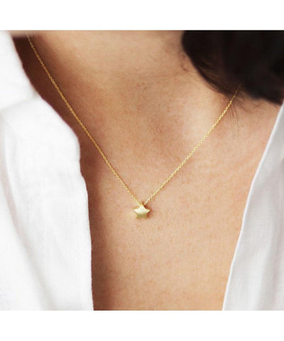 Mini Coquine Star Golden Necklace