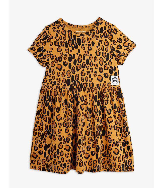 Mini Rodini Baby Basic Leopard Short Sleeve Dress