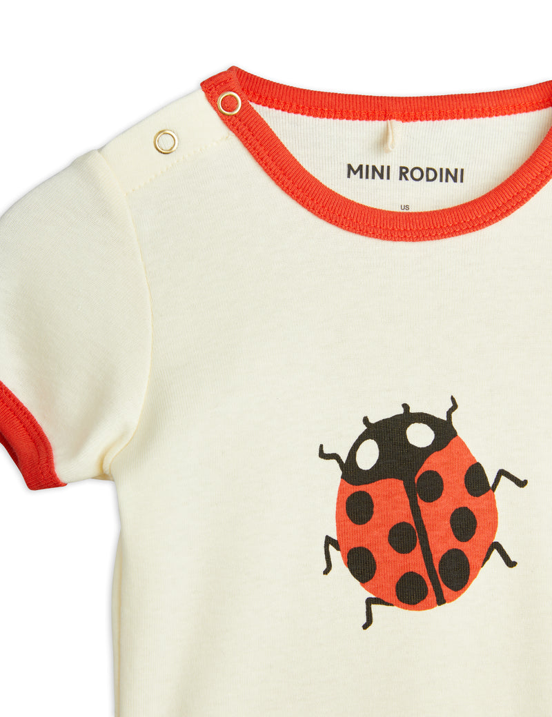 Mini Rodini Baby Body Ladybugs