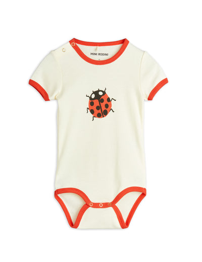 Mini Rodini Baby Body Ladybugs