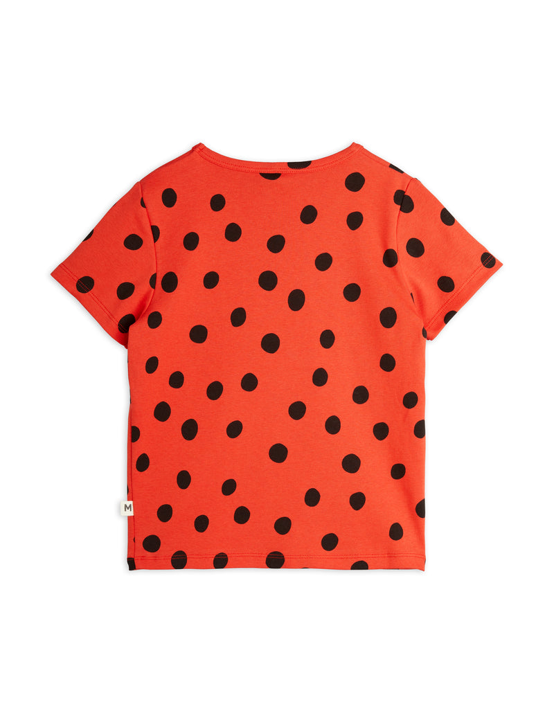 Mini Rodini Baby Dots aop ss Tee