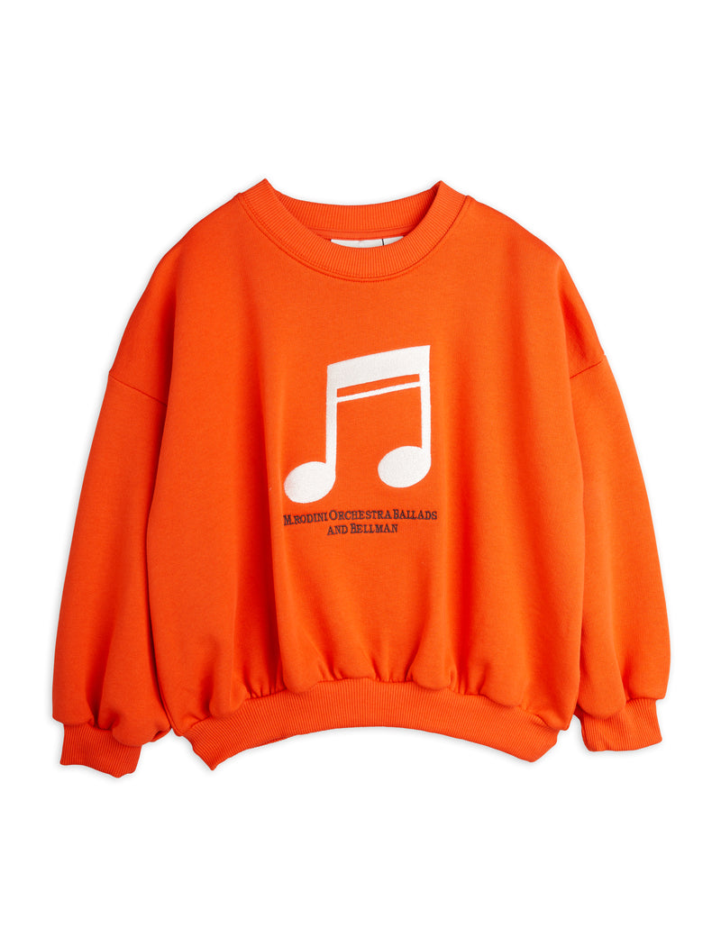 Mini Rodini Baby Note Sweatshirt Red