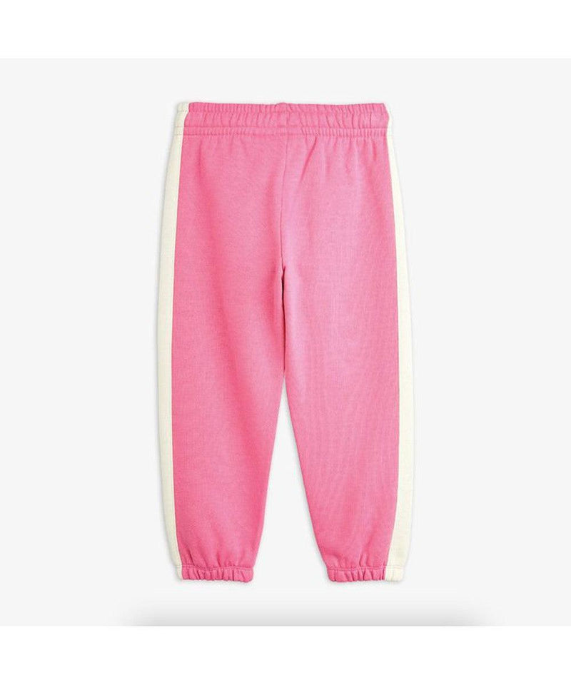 Mini Rodini Baby Society Panel Sweatpants Pink