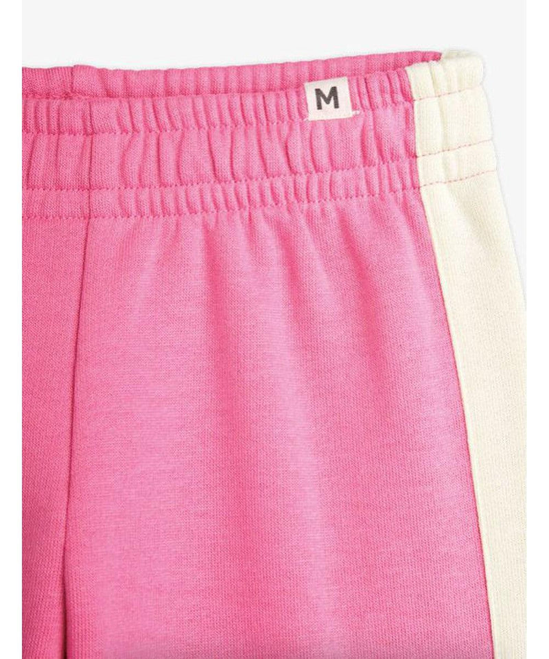 Mini Rodini Baby Society Panel Sweatpants Pink