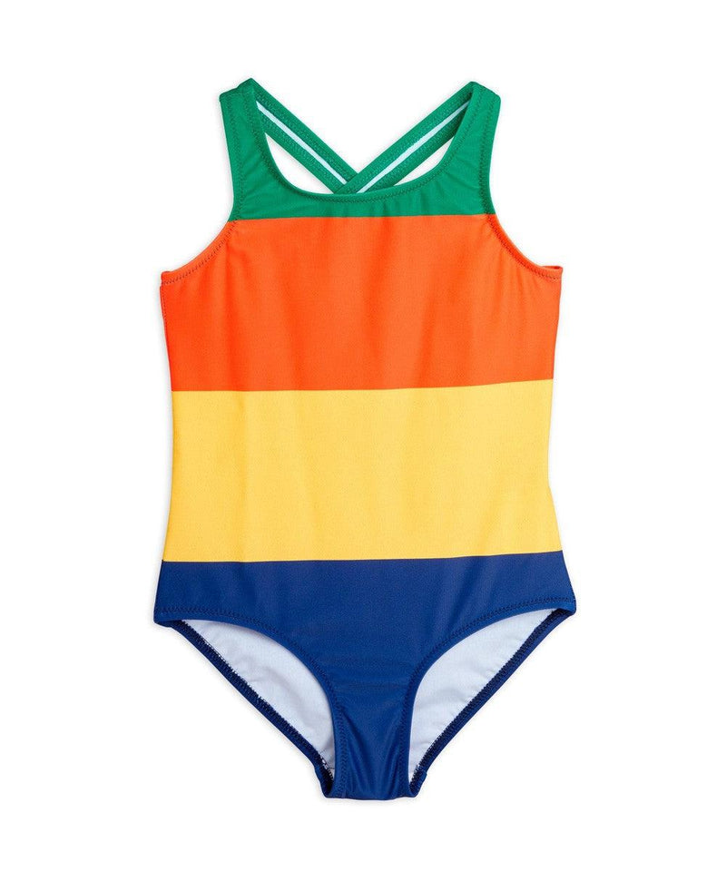 Mini Rodini Baby Stripe Swim Suit Multi