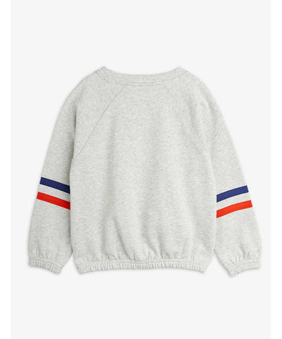 Mini Rodini Baby Super Sporty Sweatshirt Grey Melange