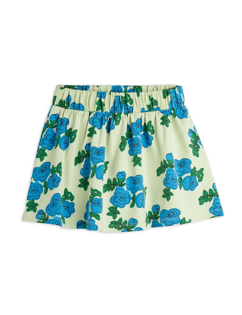 Mini Rodini Blue Roses aop Skirt