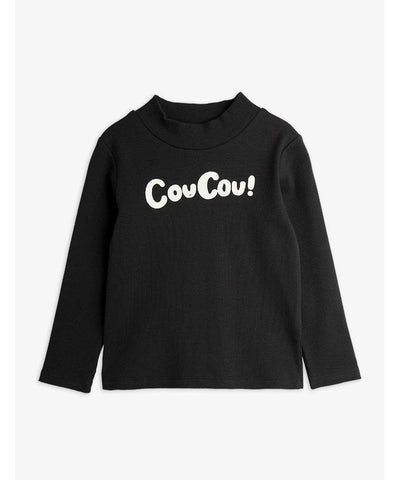 Mini Rodini Coucou Tee Black