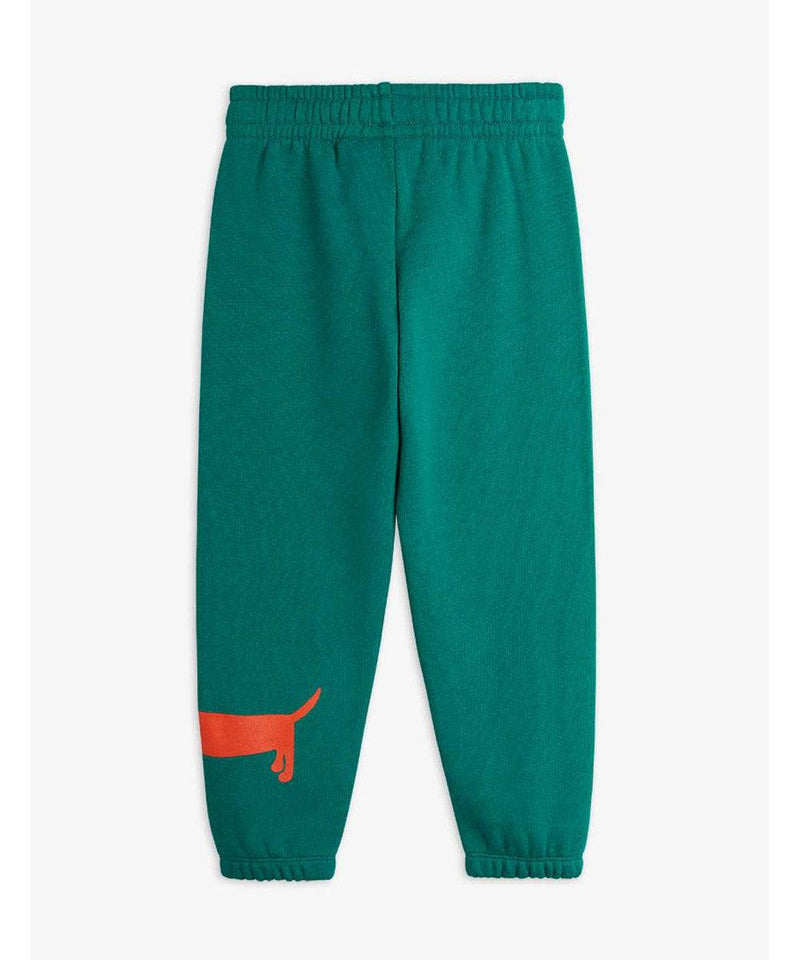 Mini Rodini Dog Sweatpants Green