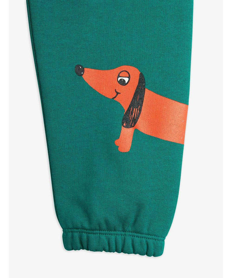 Mini Rodini Dog Sweatpants Green