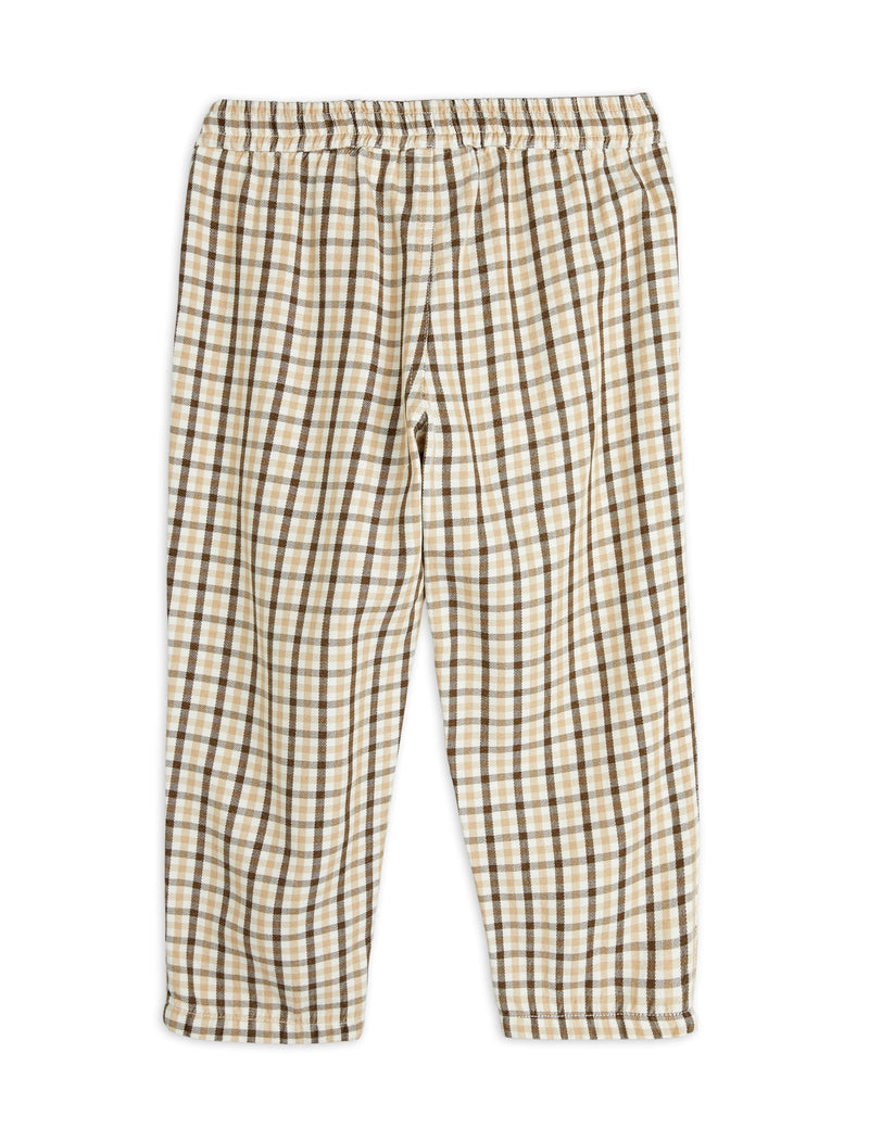 Mini Rodini Gingham yd woven Elastic Trousers