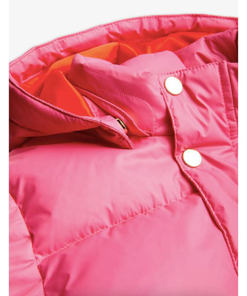 Mini Rodini Heavy Hooded Puffer Jacket Pink