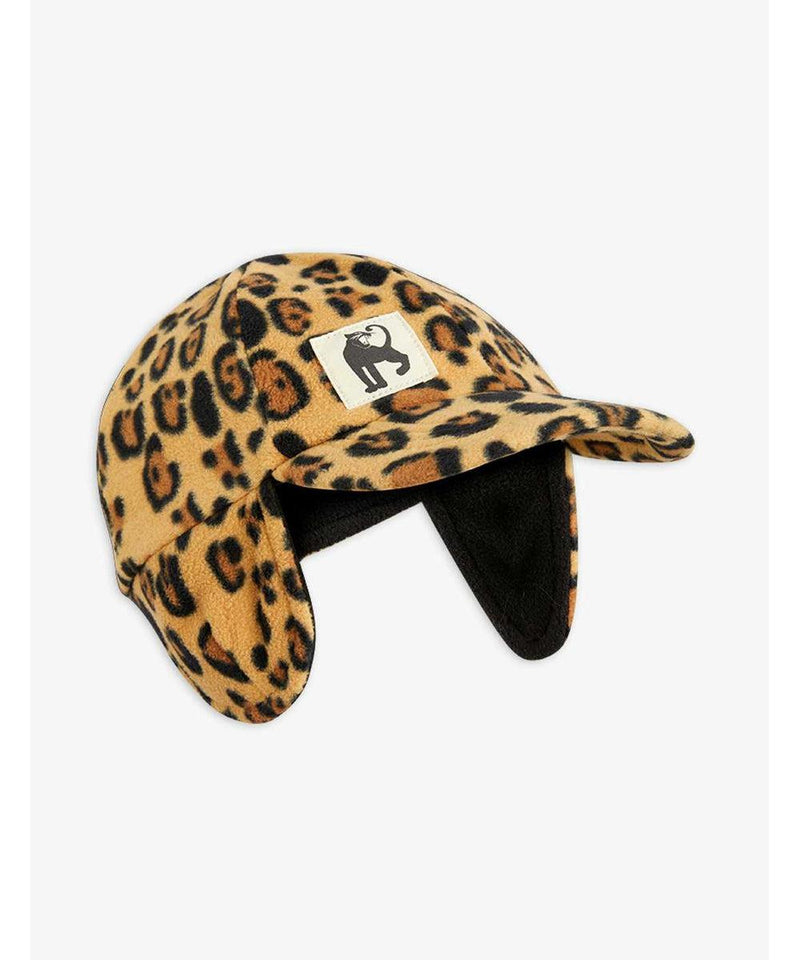 Mini Rodini Leopard Fleece Cap