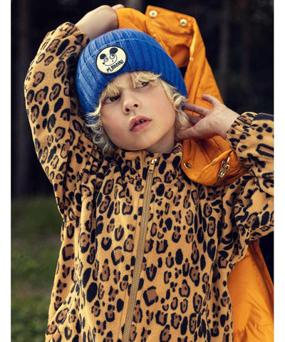 Mini Rodini leopard Fleece Jacket