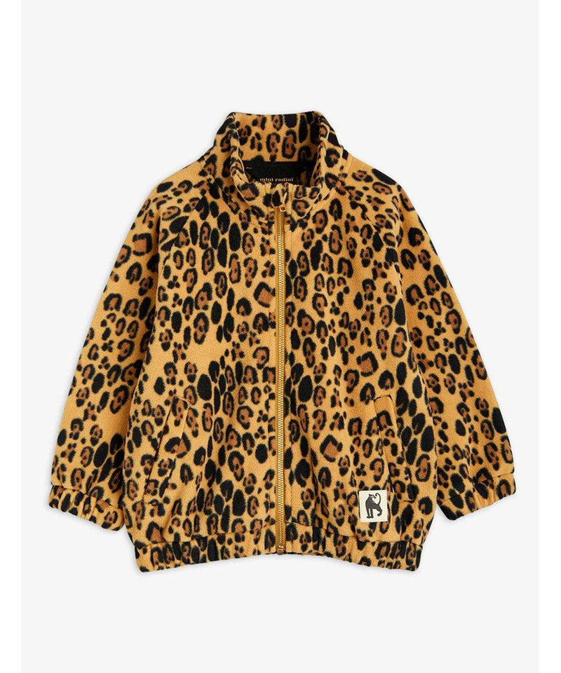 Mini Rodini leopard Fleece Jacket