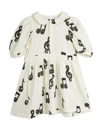 Mini Rodini Note aop Muslin Dress Dress