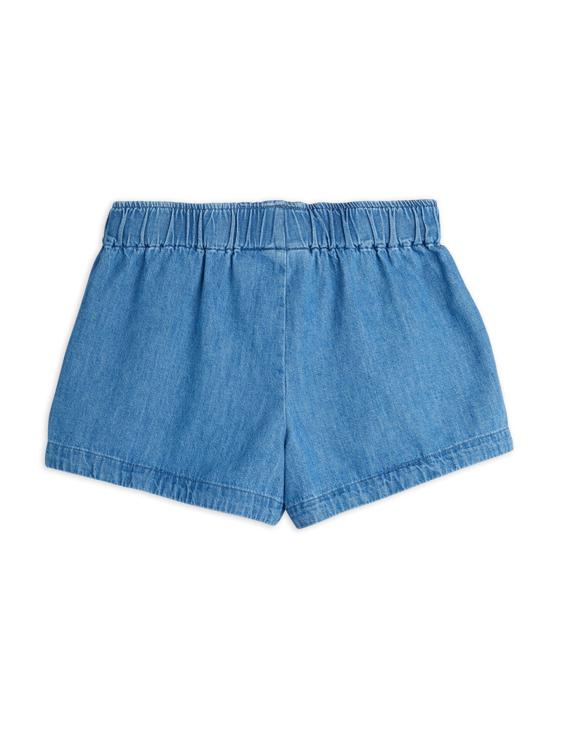 Mini Rodini Note Lightweight Denim Shorts