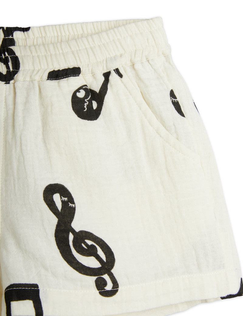 Mini Rodini Note Sweatshorts