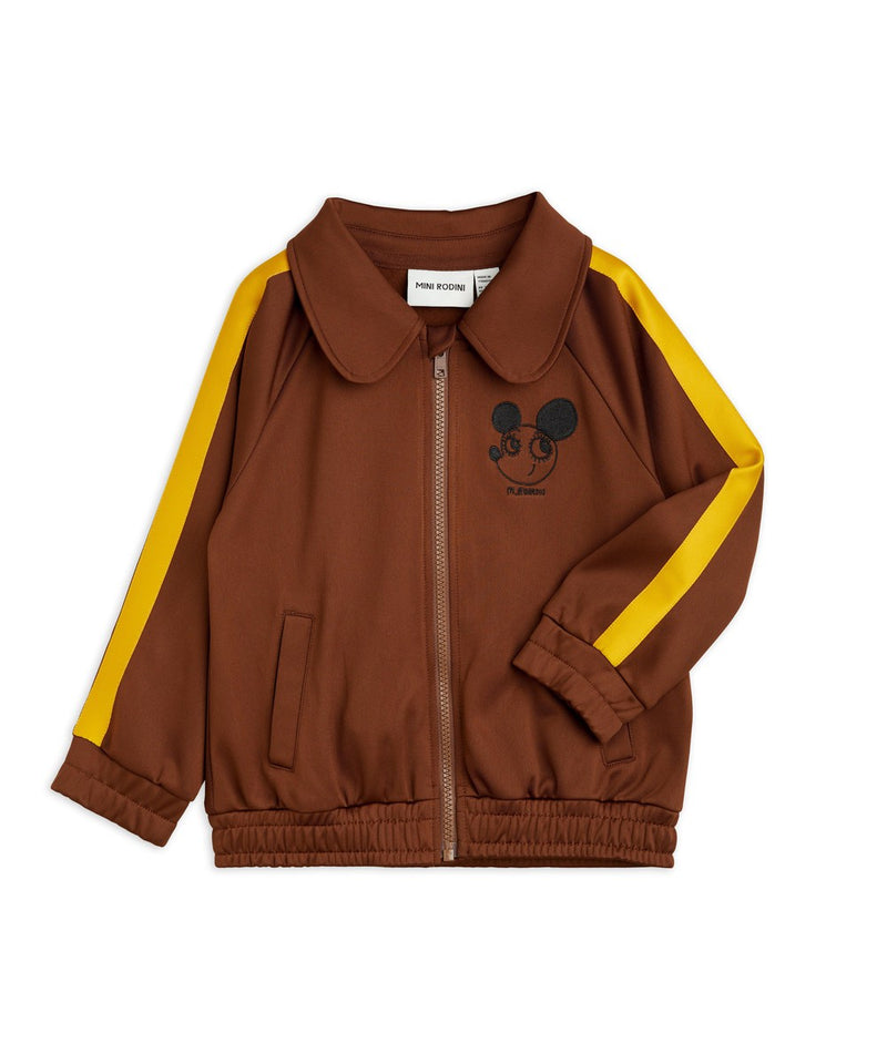 Mini Rodini Tracksuit wct Jacket Brown