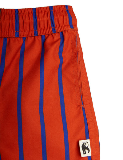 Mini Rodini Vertical Stripe aop Swim Shorts