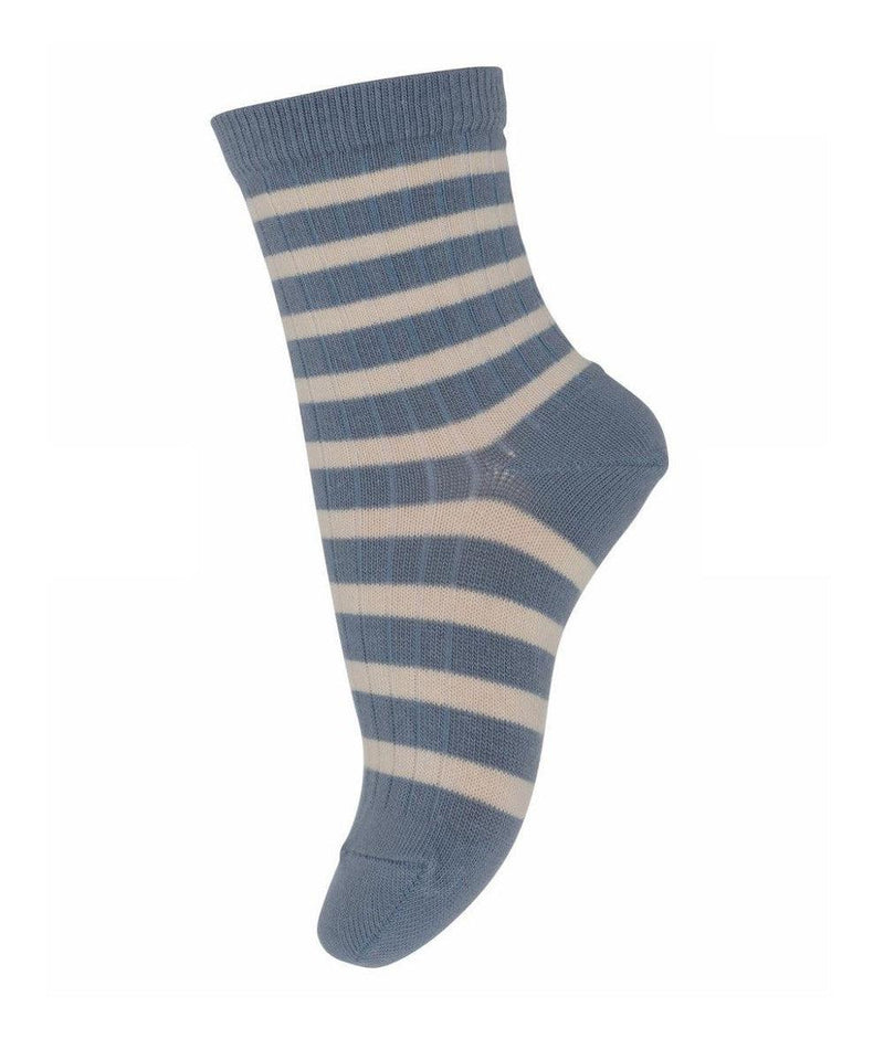 Mp Denmark Eli Socks color 4222 stone Blue