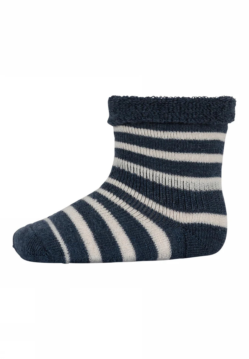 Mp Denmark Elis Baby Socks 79260 Dark Denim Melange 498