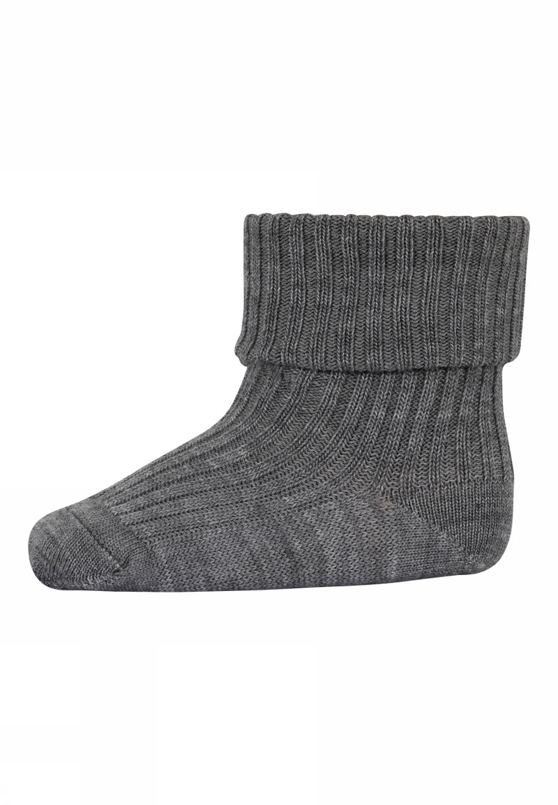 Mp Denmark Hilde Baby Socks 59057 Grey Melange 491