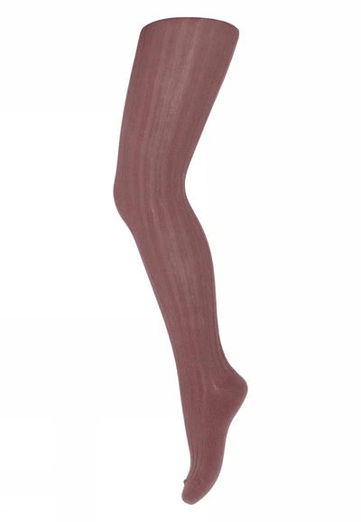 Mp Denmark Wool Rib Tights 128 Hot Chocolate 37