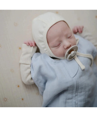 Mushie Muslin Sleeping Bag Baby Blue