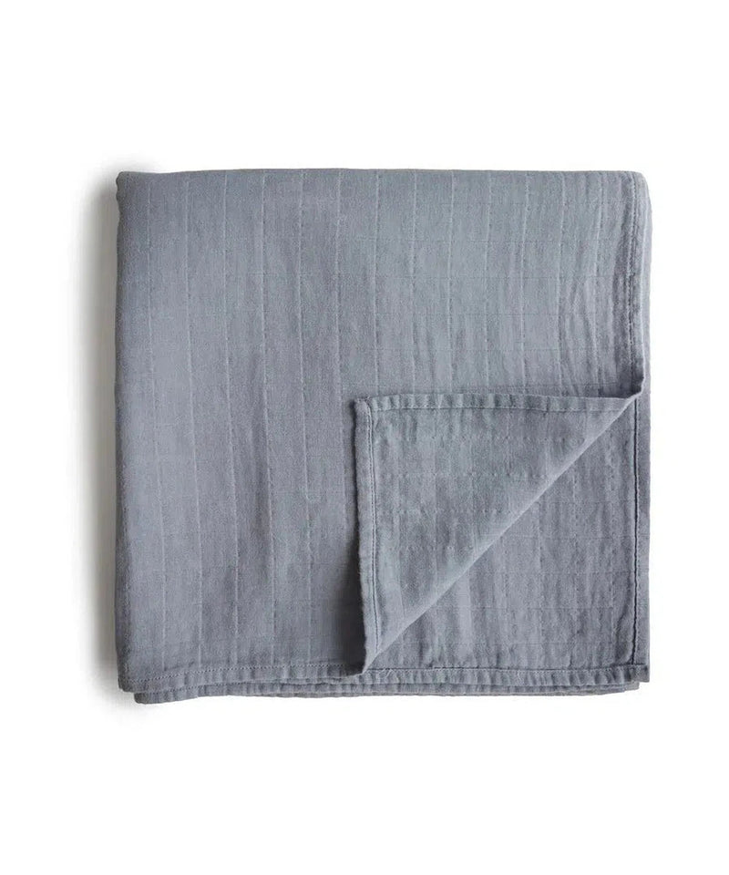 Mushie Muslin Swaddle Tradewinds