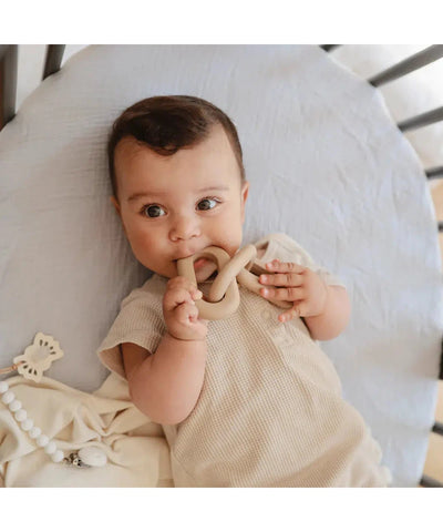 Mushie Teether Link Tradewinds