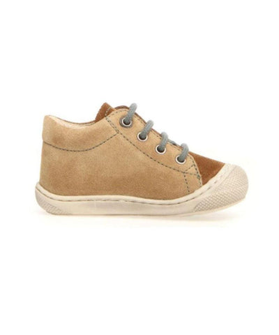 Naturino Cocoon Suede Sole Bone Brown-Sand-Sage