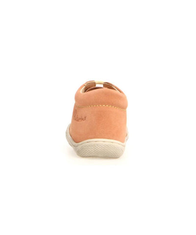 Naturino Cocoon Suede Sole Bone Pesca-Paglia