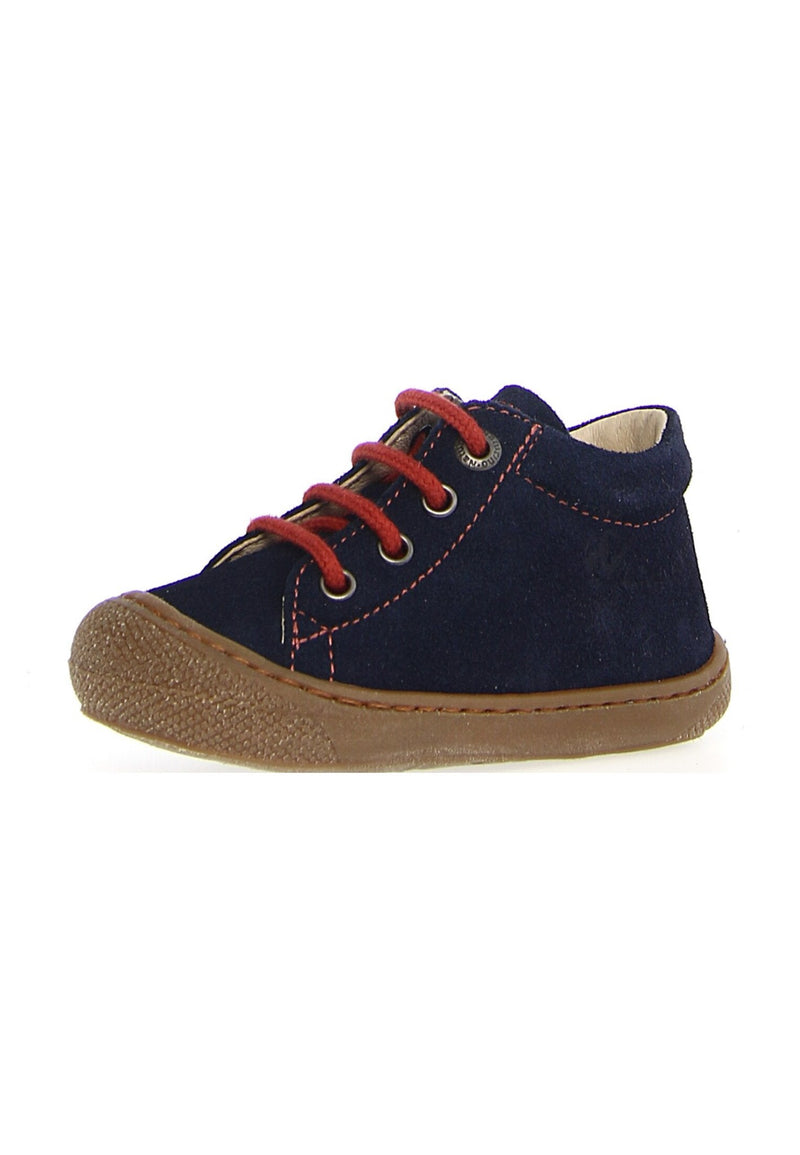 Naturino Cocoon Suede Sole Honey Navy-New Granata