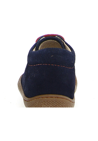 Naturino Cocoon Suede Sole Honey Navy-New Granata