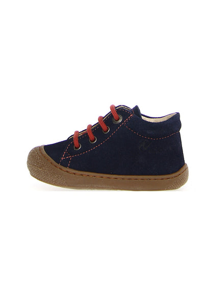 Naturino Cocoon Suede Sole Honey Navy-New Granata