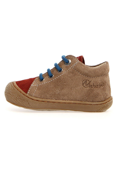 Naturino Cocoon Suede Sole Rust Light Brown