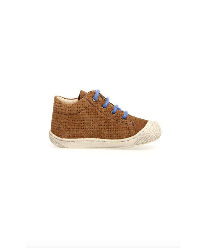 Naturino Cocoon Suede Woven Brown-Indigo