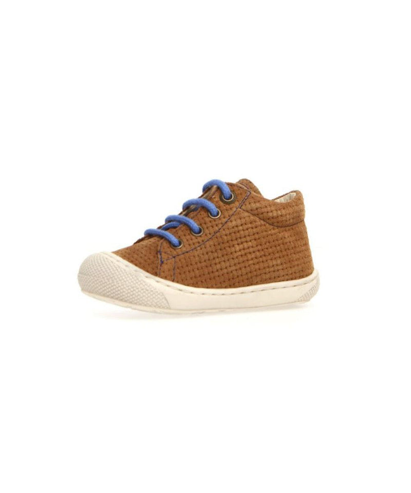 Naturino Cocoon Suede Woven Brown-Indigo