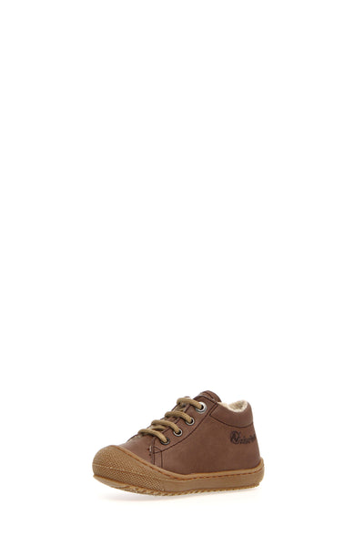 Naturino Racoon Calf Waxed Spazz. Lin. Wool Light Brown