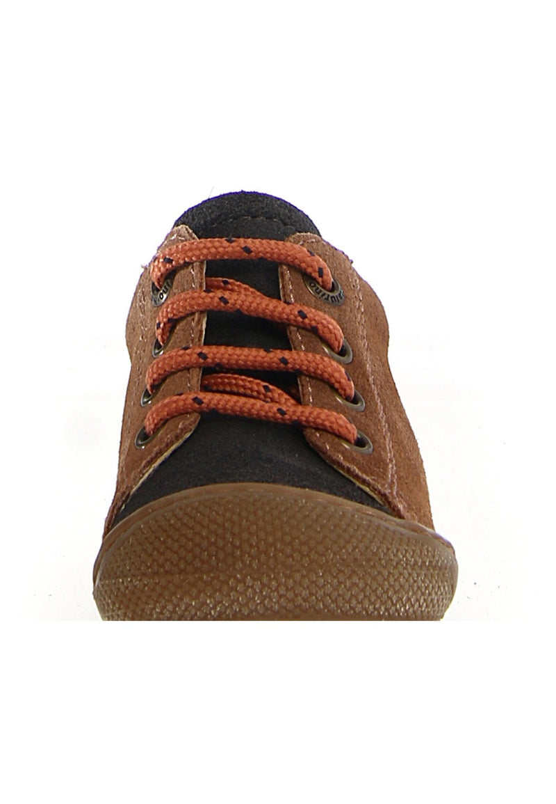 Naturino Romy Suede Wax/Suede Spazz. Anthracite-Brown-Stone