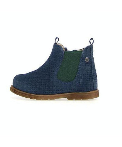 Naturino Sneaker Toddler Falcotto Winter Wood Suede Indigo