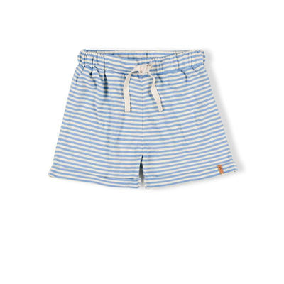 Nixnut Baby Lace Short Sky Stripe