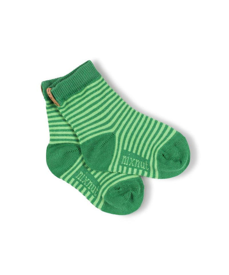 Nixnut Baby Striped Socks Palm