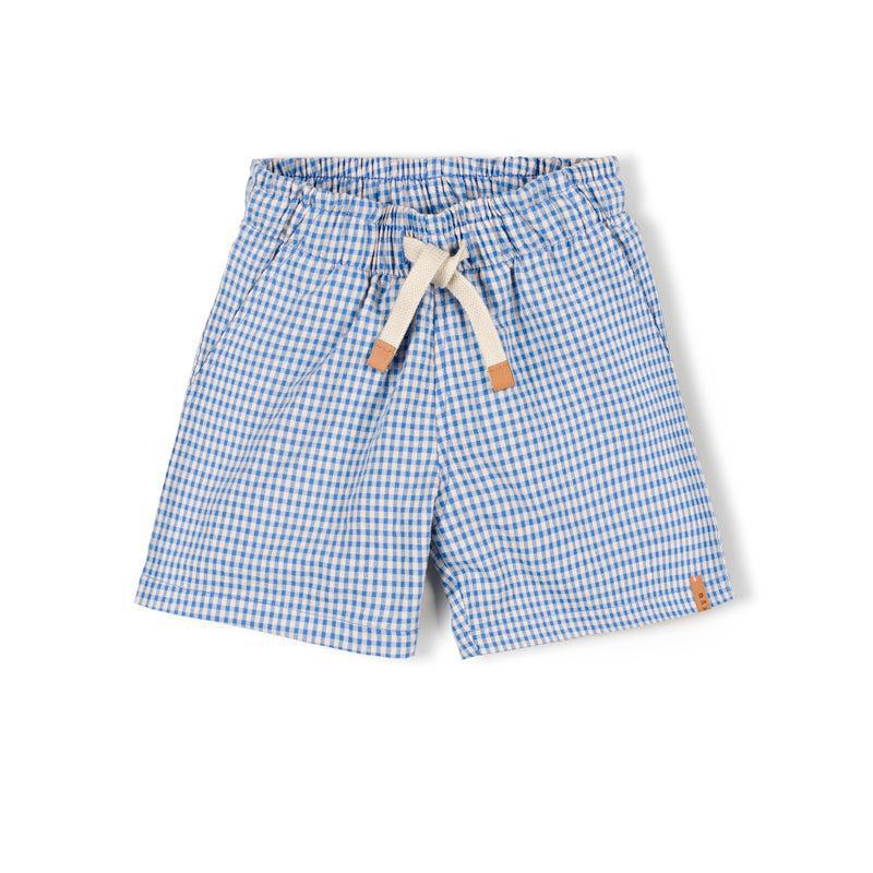 Nixnut Bunk Short Sea Checkered