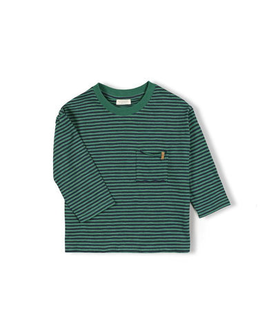 Nixnut Drop Shirt Navy Stripe