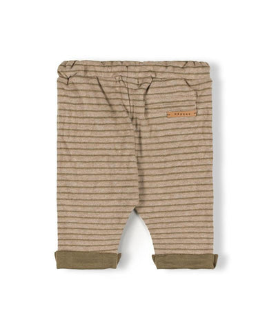 Nixnut Lock Pants Kakhi Stripe