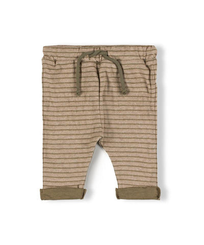 Nixnut Lock Pants Kakhi Stripe